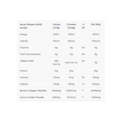 ehplabs aqua collagen protein ingredients