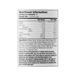 maxines apple cider gummies ingredients