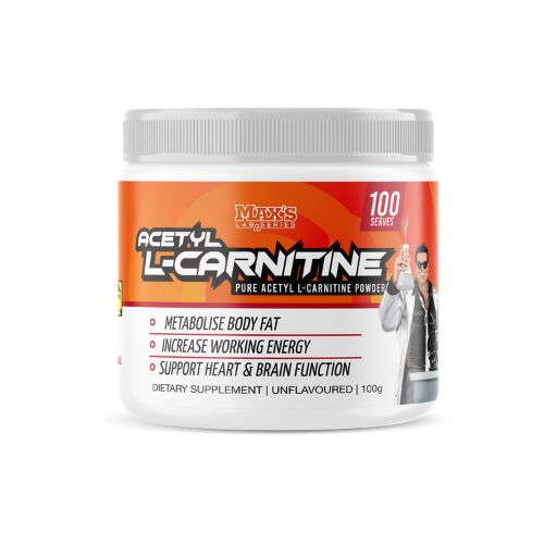 MAXS Acetyl L-Carnitine 100g Unflavoured 100g