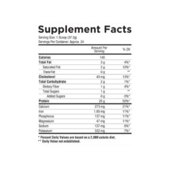 core nutritionals pro ingredients