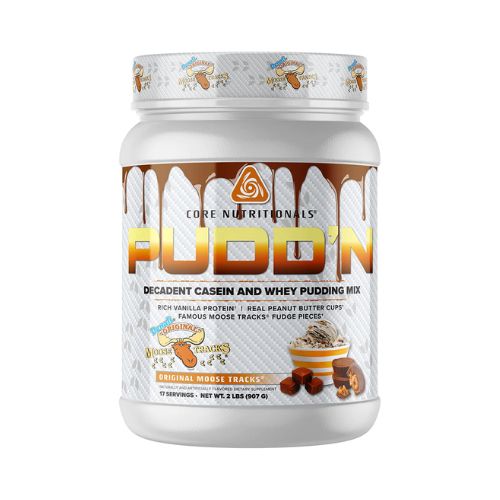 Core Nutritionals PUDDN Vanilla Peanut Butter Cups with Choc Fudge Pieces 907g