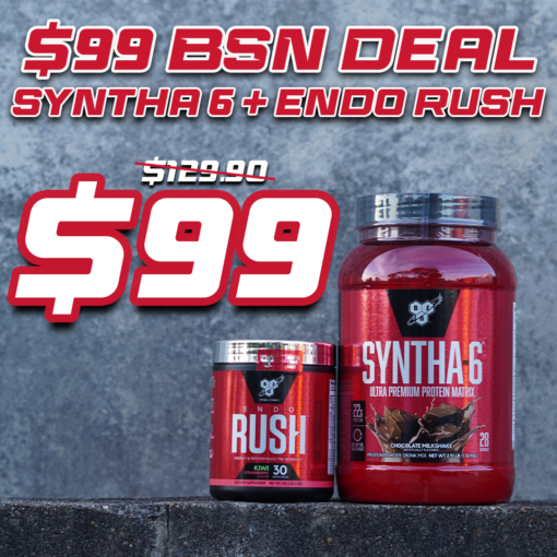 BSN Syntha 6 + endo rush
