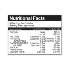 nexus greens ingredients 1