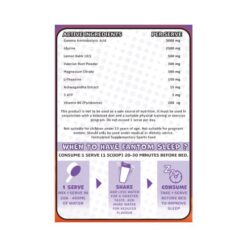 fantom sports sleep ingredients