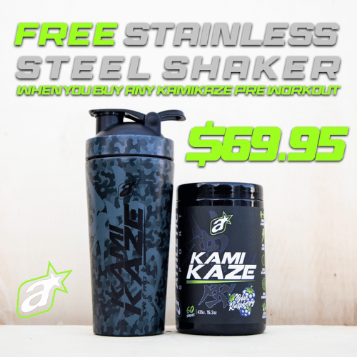 kamikaze stainless steel shaker deal