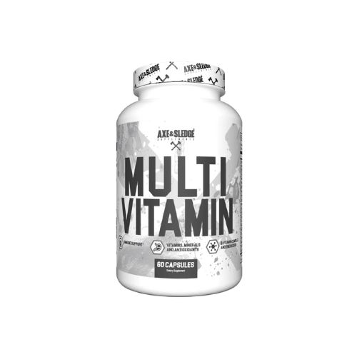 Axe & Sledge Supplements Multivitamin Unflavoured 60 Capsules