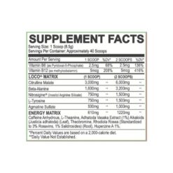 Myoblox Loco Ingredients