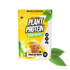 Muscle Nation Natural Plant Protein Banana Nut Muffin 16 Serves