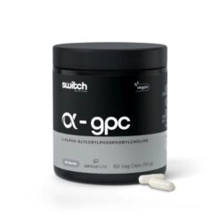 Switch Nutrition Alpha GPC Capsules Unflavoured 60 Capsules
