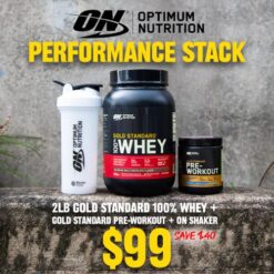 optimum nutrition performance stack $99