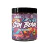 Ediblez Stim Bears Pre Workout Gummies Watermelon 20 Serves