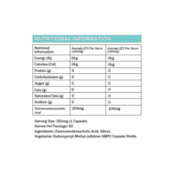 Primabolics TUDCA Capsules Ingredients