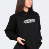 EHPLabs Hoodie Black Black with white logo X Large
