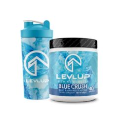 LevlUp Gaming Booster Blue Crush - Blue Raspberry 40 Serves
