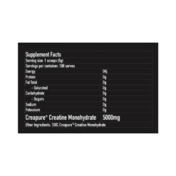 Nu Era Muscle Crea1 Creatine Ingredients