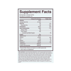 RAW BUM Mass Gainer Ingredients