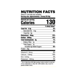 Ryse Loaded Protein 27 Serves Ingredients