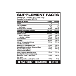 Ghost Burn V3 Ingredients