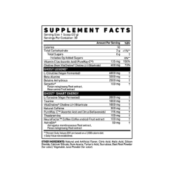 Ghost Legend Pre Workout V4 Ingredients