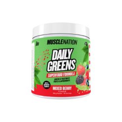 Muscle Nation Daily Greens Formula Mixed Berry 30 Serves