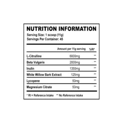 STROM SystolMAX Ingredients