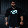 Oversize Loaded Tee Black/Mint Logo Black with White and Mint Logo 3XL+