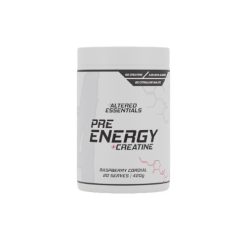 Altered Nutrition Pre Energy + Creatine Raspberry Cordial 20 Serves