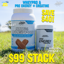 compressed altered wheypro + pre essential creatine