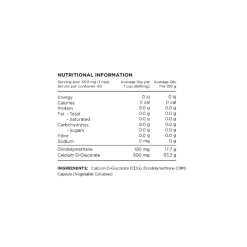 Switch Nutrition Dim+ Ingredients