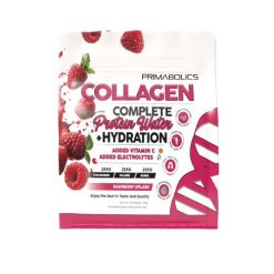 Primabolics Collagen Complete Protein Water Raspberry Splash 15 Serves