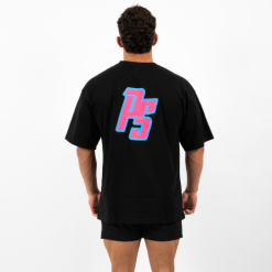 Pump Cover V3 Black Pink logo back