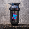 Power Supps Grenade Shaker Black with Blue Pink Logo Black with Blue Pink Logo 600ml