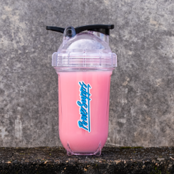 Power Supps Grenade Shaker Clear with Blue White Logo Clear with Blue White Logo 600ml