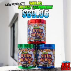 Stimhub Sour Stim Heads Candy Apple 40 Serves