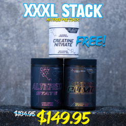 altered state pre workout and altered pump and creatine nitrate stack