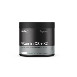 Switch Nutrition D3 + K2 Unflavoured 60 Capsules