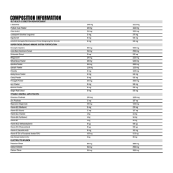 transparent supplements health juice ingredients
