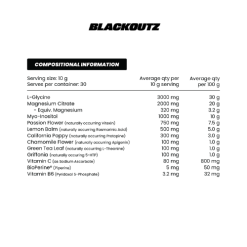 blackoutz ingredients