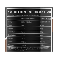 inspired protein 2lb ingredients