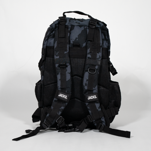 jackt backpack Camo Blue back