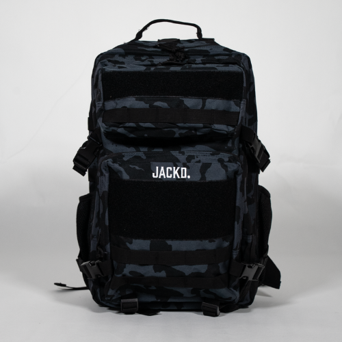 jackt backpack Camo Blue front