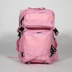 jackt backpack bubblegum pink front