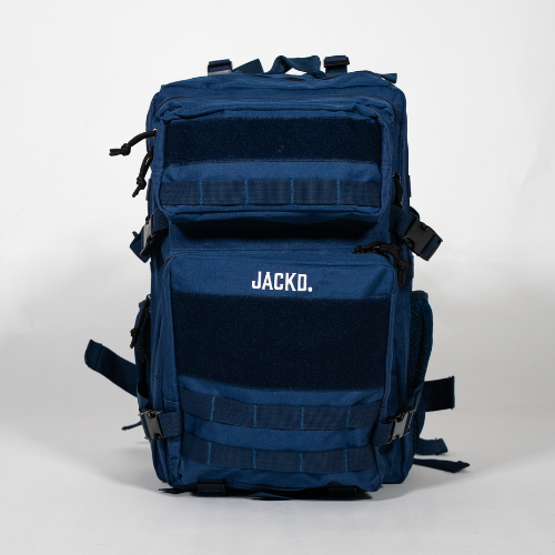jackt backpack royal blue front