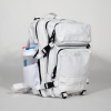JACKT Backpack White White with Black Trim 45L
