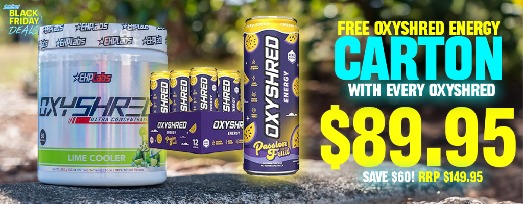 Oxyshred with free oxyshred carton