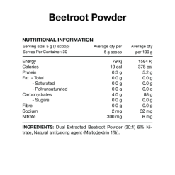 switch nutrition beetroot powder g ingredients