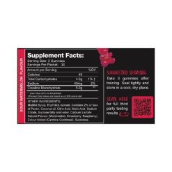 swoleys creatine gummy bears ingredients