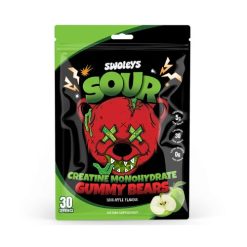 Swoleys Creatine Gummy Bears Sour Apple 30 Serves
