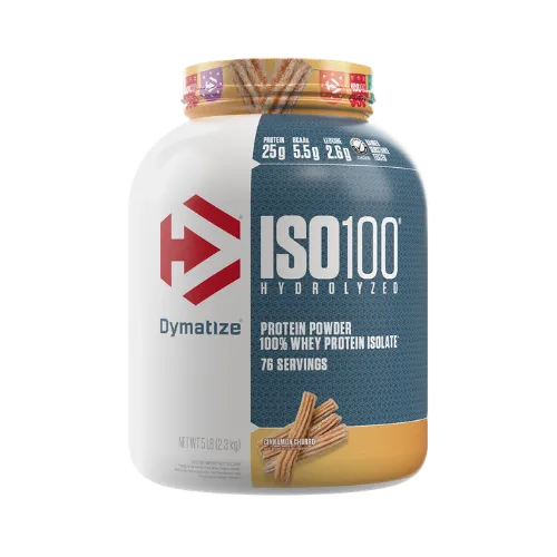 Dymatize Iso100 5lb Cinnamon Churro Dymatize Iso100 5lb Cinnamon Churro
