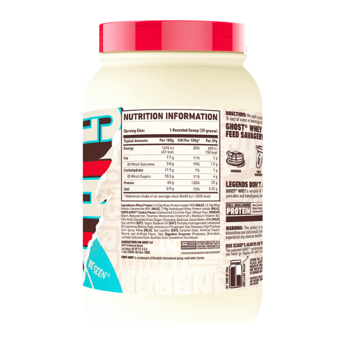 Ghost Whey Ingredients Ghost Whey Ingredients